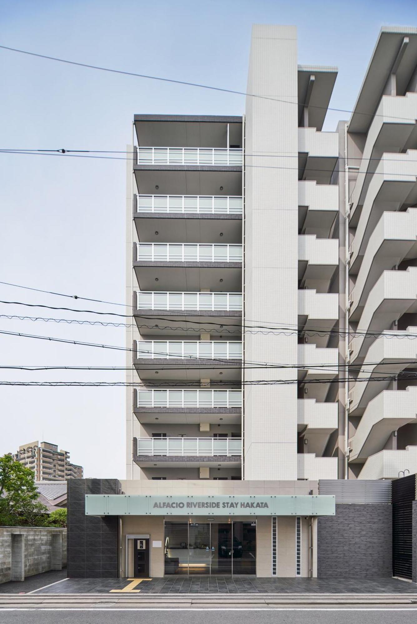 Alfacio Riverside Stay Hakata Fukuoka  Eksteriør billede