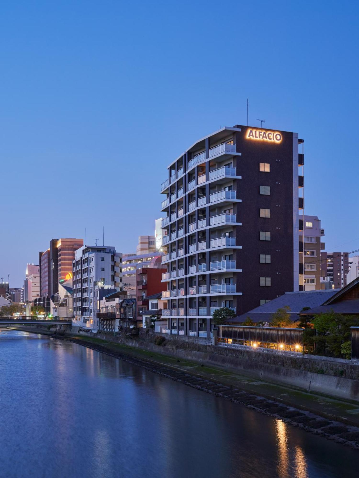 Alfacio Riverside Stay Hakata Fukuoka  Eksteriør billede
