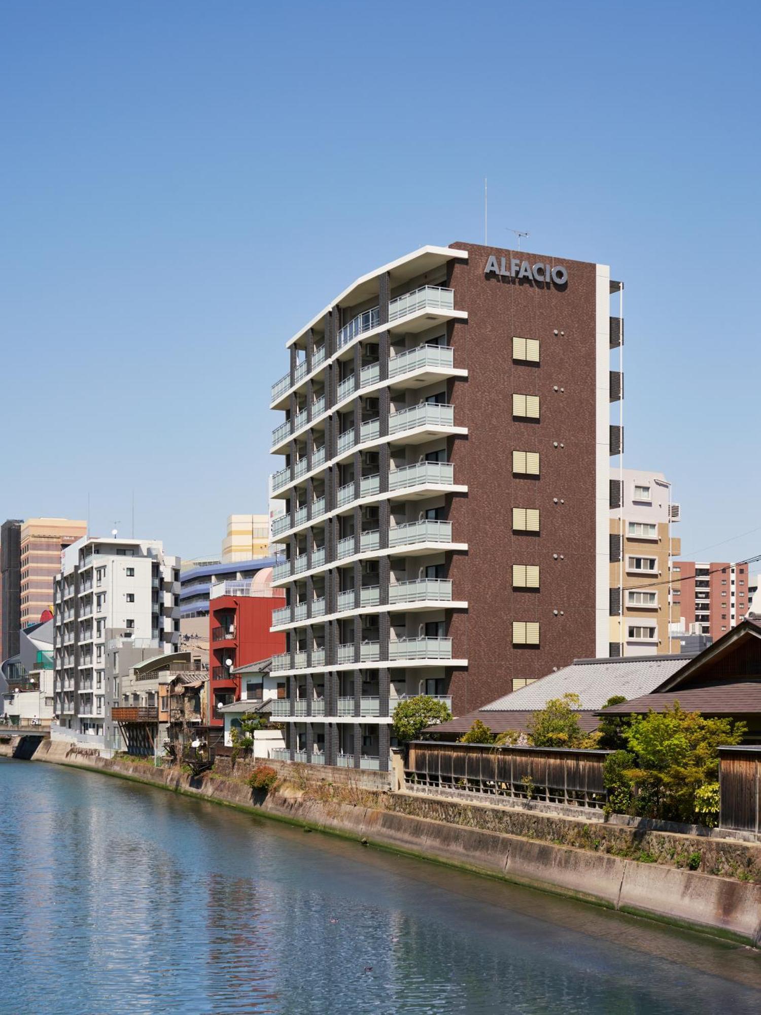 Alfacio Riverside Stay Hakata Fukuoka  Eksteriør billede